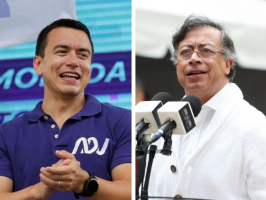 Presidente da Colômbia desiste de tarifa de 100% ao Equador