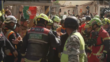 Sobrevivente é resgatado dos escombros 8 dias depois dos terremotos na Venezuela