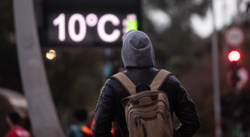 Massa de ar polar derruba temperaturas no Centro-Sul; mínimas podem chegar a -8°C no fim de semana